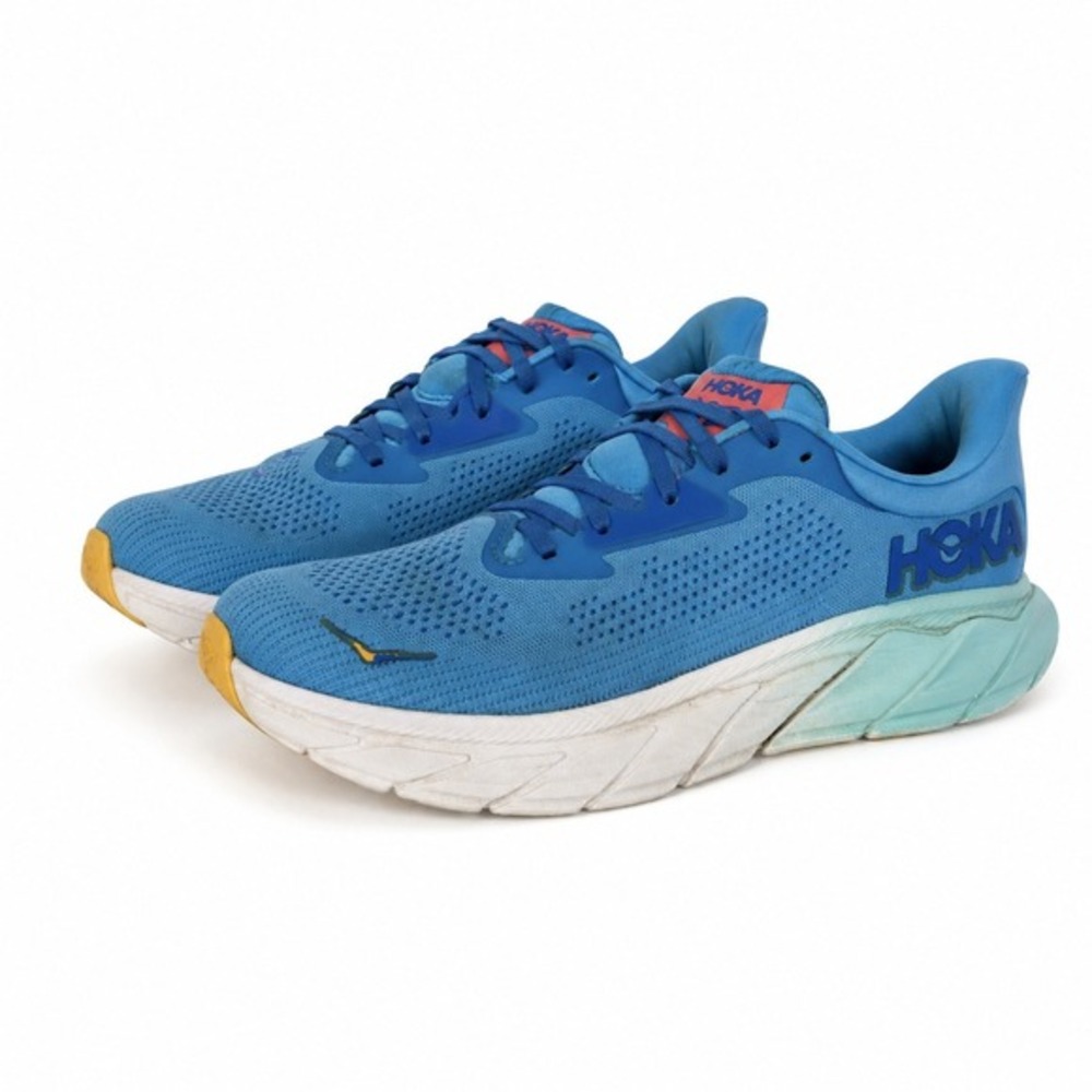 Hoka One One Arahi 7 Womens Running Shoes Blue Athletic Sneakers Size 10B